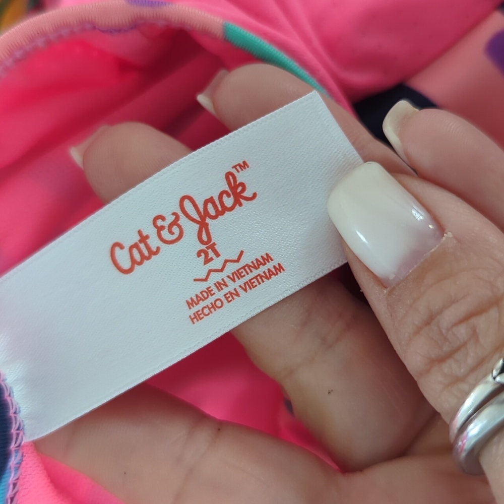 Cat & Jack swim suit bundle 2T & 3T - Picture 7 of 8
